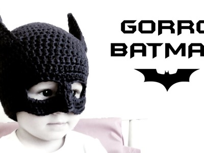 Gorro de BATMAN a Crochet (todas las tallas) | How to crochet a Batman beanie