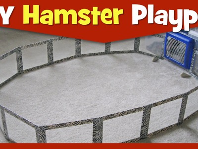 Homemade Hamster Playpen by HAMMY TIME