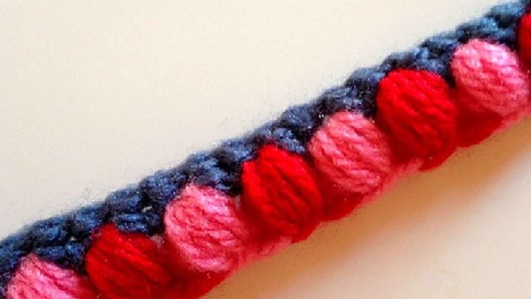 How To Crochet A Pretty Colored Popcorn Edge - DIY Crafts Tutorial - Guidecentral
