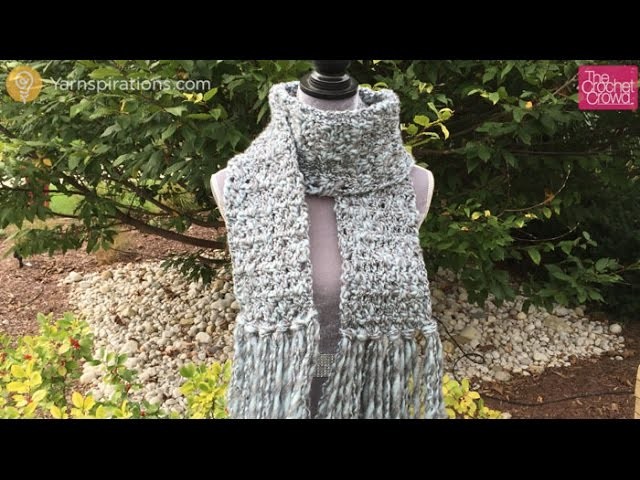 How to Crochet Icy Scarf