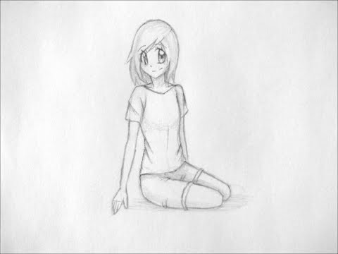 How to Draw Manga: Sitting Pose