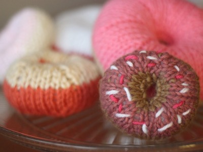 How to Knit DONUTS: Easy for Beginning Knitters
