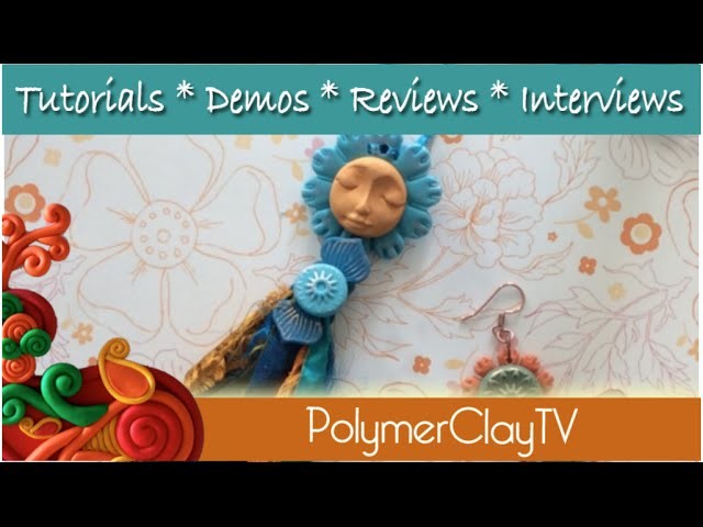 How to make an Angel Tassel and earrings with polymer clay