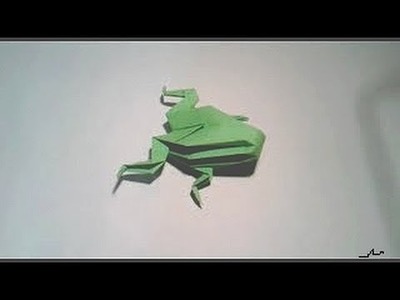 How To Make Jumping Frog from paper!