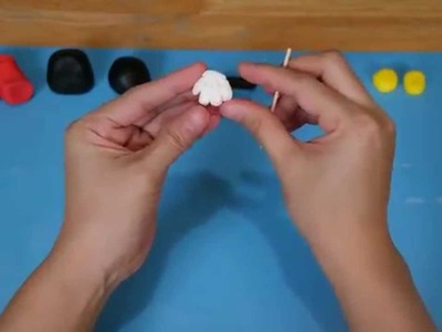 How to make Mickey Mouse fondant topper
