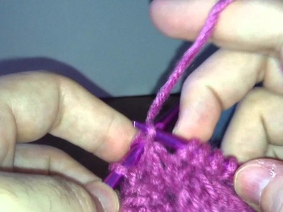 How to PSSO Left Handed (Pass Slipped Stitch Over)