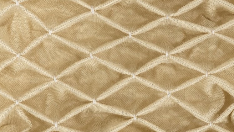 How to Sew Honeycomb Smocking