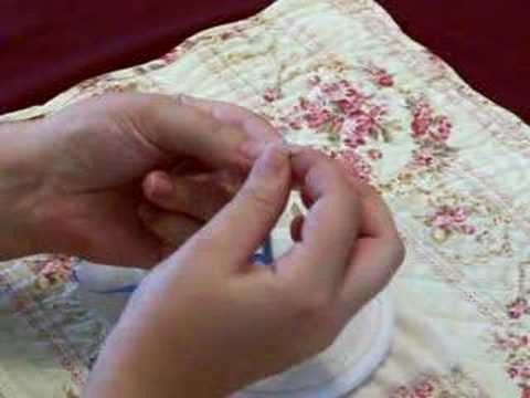 How to Thread the Needle in Silk Ribbon Embroidery