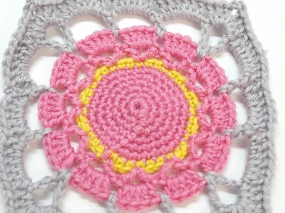 Make a Crocheted Square Motif - DIY Crafts - Guidecentral