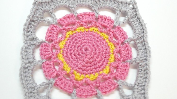 Make a Crocheted Square Motif - DIY Crafts - Guidecentral