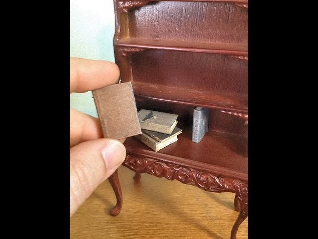 Making Miniature Dollhouse Books