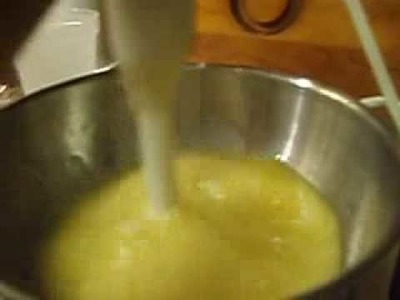 Making Olive Oil Soap