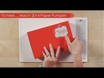 March 2014 Paper Pumpkin Kit