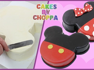 Mickey and Minnie Mouse Cake (How To)