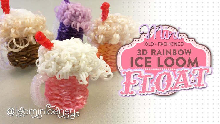 MINI Ice Loom Soda Floats: 3D Rainbow Ice Loom Series