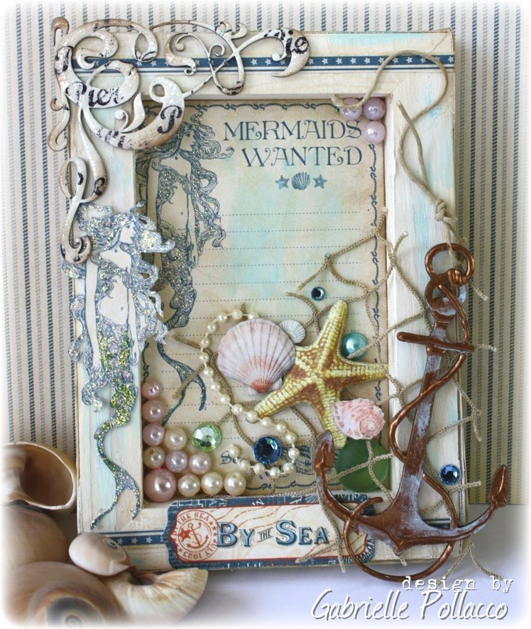 Mixed Media Cottage Canvas Tutorial