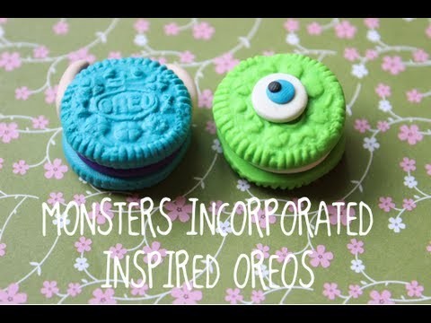 Monsters Inc. Inspired Oreo TUTORIAL!
