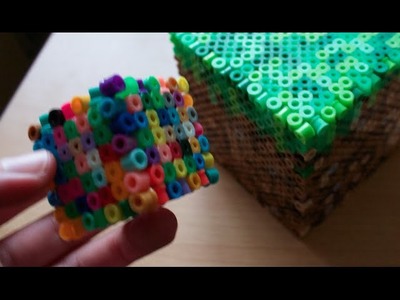 Perler bead 3D cube (without glue)