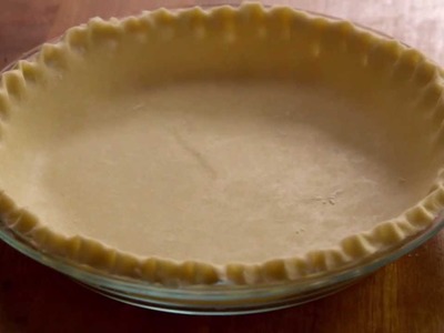 Pie Crust Recipe - How to Make Flaky Butter Pie Crust