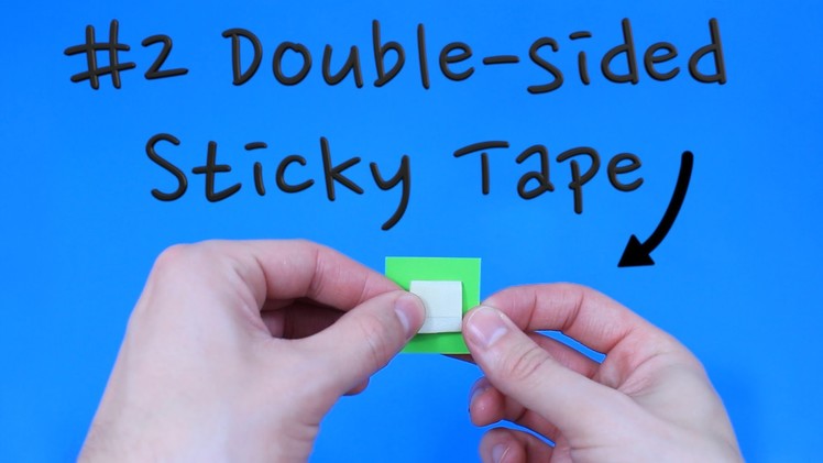 Quick Tip: How to make Double-sided Sticky Tape
