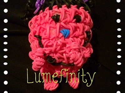 Rainbow Loom Bands Little Miss Bad 3D - Loomless Amigurumi Figure by Lumefinity - How to DIY
