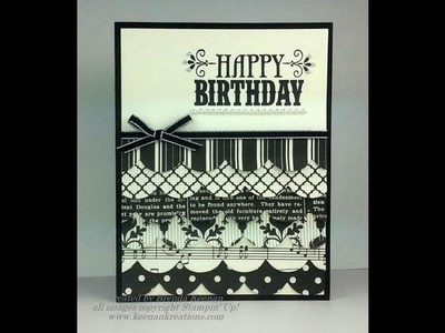 Scallop Layers Birthday Card