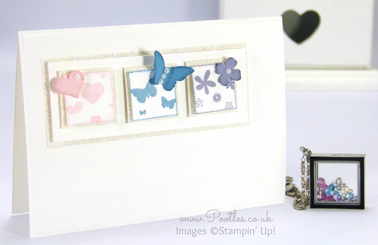 South Hill Designs & Stampin' Up! Sunday Soft Subtle Card and Locket