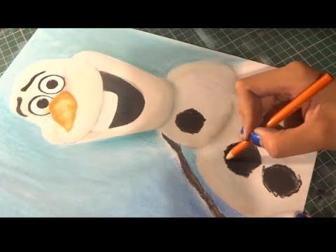 Speed Drawing: Olaf (Frozen) | Diana Díaz