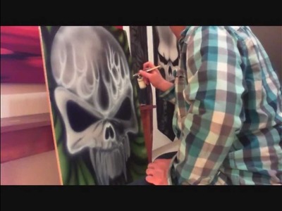 SPEED PAINTING (airbrush) time-lapse