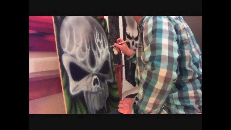 SPEED PAINTING (airbrush) time-lapse