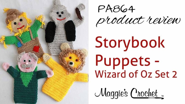 Storybook Puppets: Wizard of Oz Set 2 Pattern Product PA864