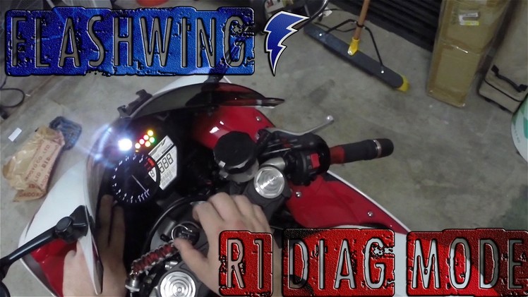 2009 Yamaha R1 Diagnostic Mode DIY