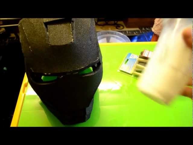4 - (Sealing the foam, part 1) Foam Pepakura Iron Man Suit.Armor explanation