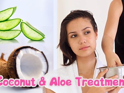 Coconut & Aloe Treatment - Easy To Make Face and Hair Treatment
