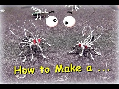 Como Hacer "Mosca en Alambre". How to Make a"Wire Fly" - By Puntoy Alambre