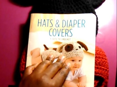 Crochet Mickey Inspired Diaper Cover & Hat