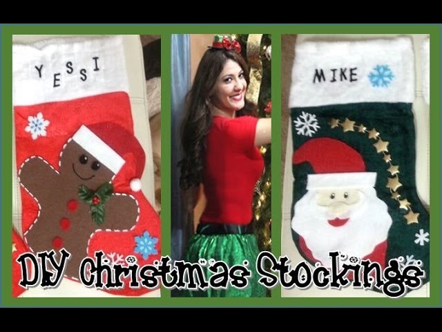 ❄ DIY Christmas Stockings ❄
