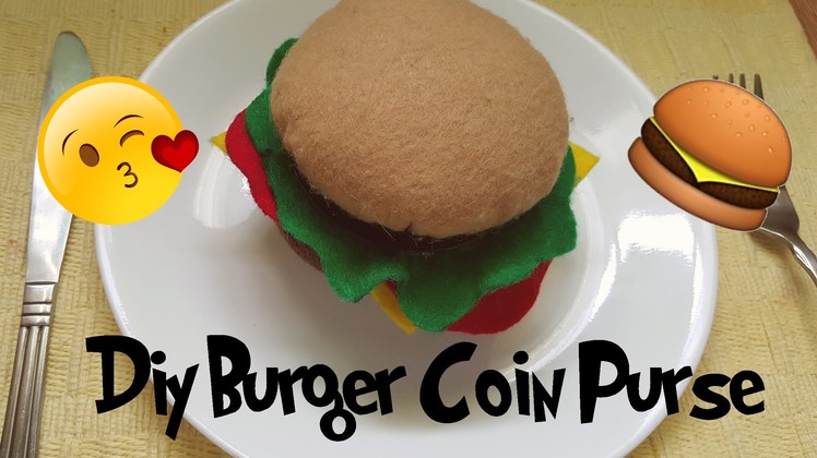 Diy | Coin Burger Purse