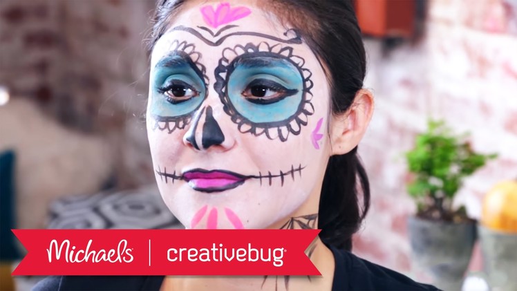 DIY Dia de los Muertos Face Paint | Michaels & Creativebug