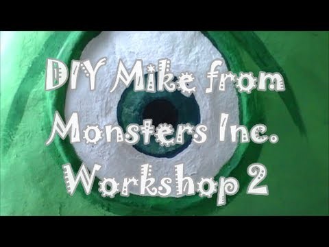 DIY Mike from Monsters Inc  Workshop 2