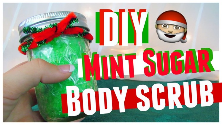 DIY Mint Sugar Body Scrub