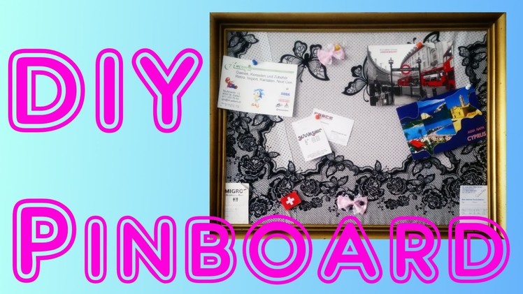 DIY PINBOARD || How to Tutorial [Vlog#09]