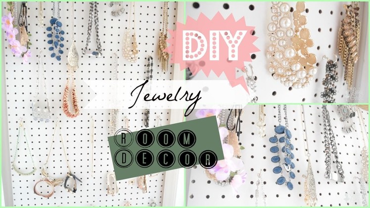 DIY Room Decor 2015 | Jewelry Organizer
