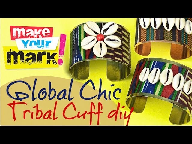 How to: Global Chic Tribal Cuff