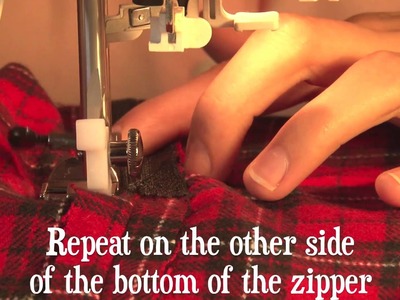 How to Install A  Zipper