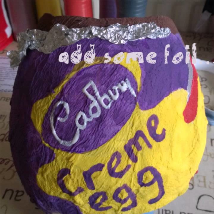 How to make a Creme Egg Easter bonnet!
