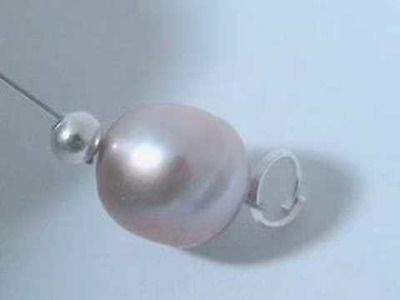 HOW TO MAKE A FRESH WATER PEARLS BRACELET IN ABOUT 10 MINUTE