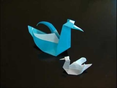 How to make an Origami Swan