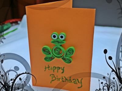How to Make Greeting Card - DIY Quilling Greeting Cards