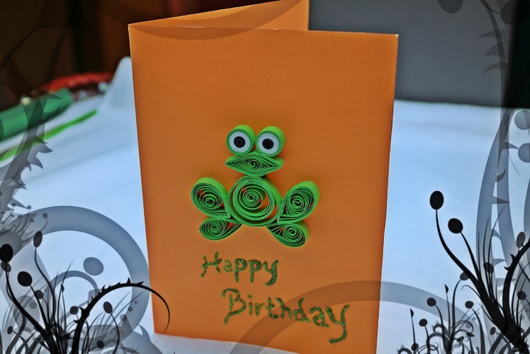 How to Make Greeting Card - DIY Quilling Greeting Cards